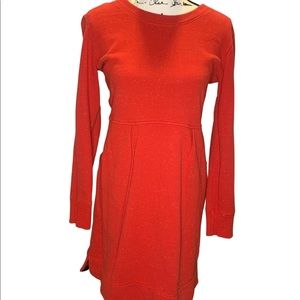 Land’s End Speckled Sweatshirt Dress